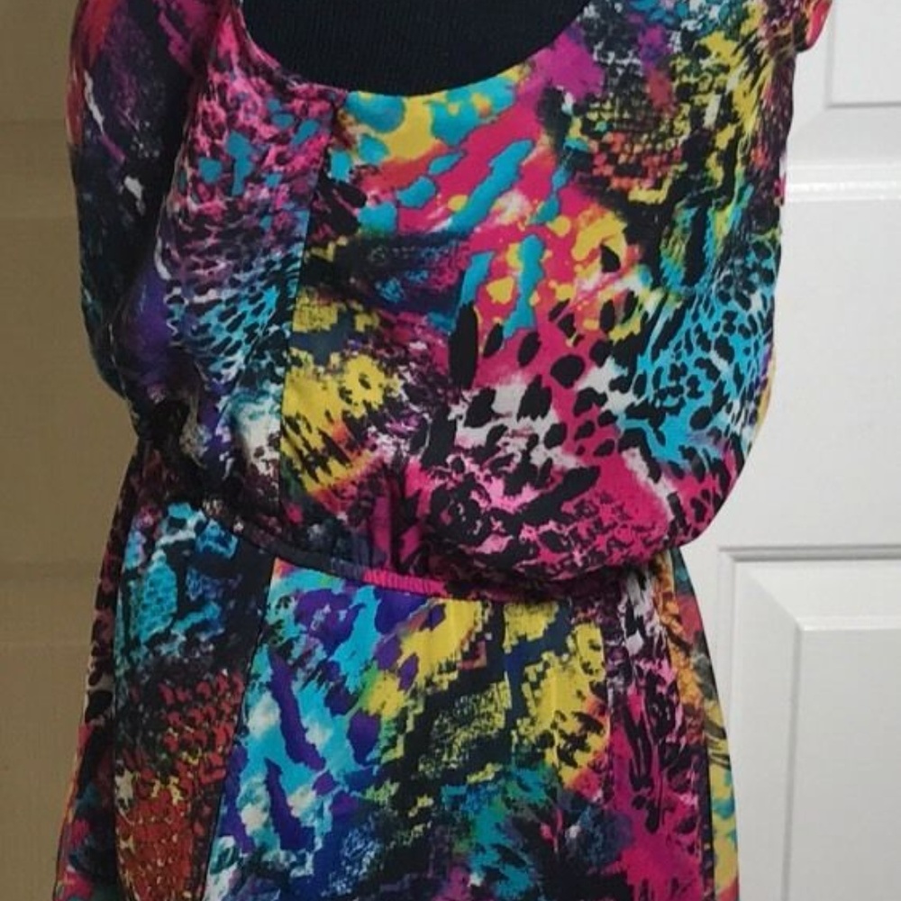 Speechless Women's Dress, Small, Multi color - Picture 5 of 7